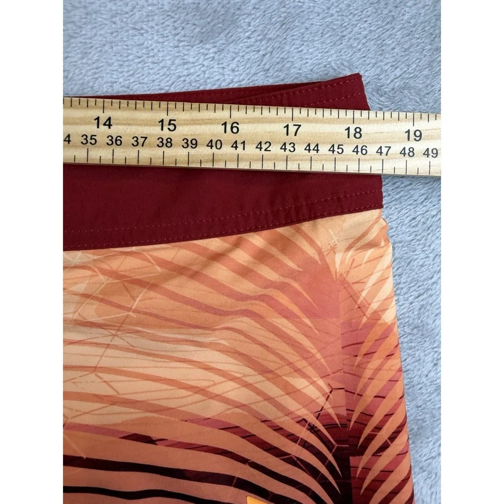 Oakley Performance Fit‎ Swim Boardshorts Men's Size 34 Pocket No Liner